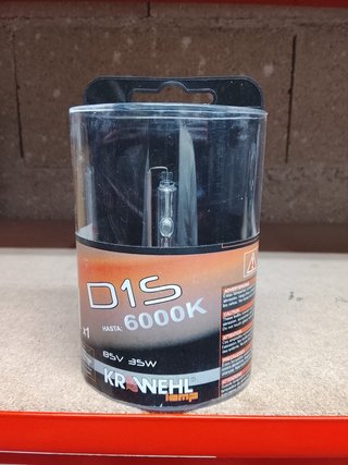 Lámpara Xenon D1S 6000K Krawehl 85V 35W