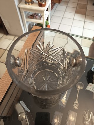 Cubitera de Cristal tallado