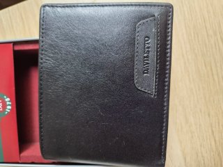 Portafoglio uomo Daviletto pelle nera