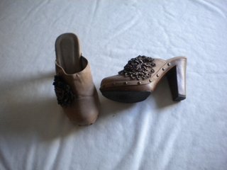 Zuecos Coolway Beige/Marrón