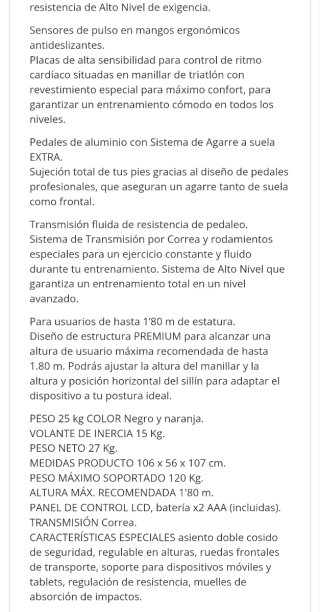 Bicicleta Estática Alpine Gridinlux 7500