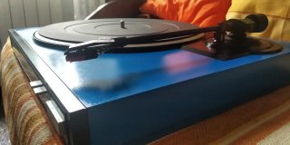 Giradischi Sanyo TP6100 blu
