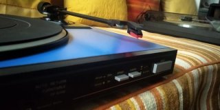 Giradischi Sanyo TP6100 blu