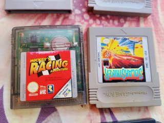 Nintendo Game Boy Color Morado y 7 juego