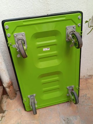 Carro Plegable Standers Verde. 300 kg carga.
