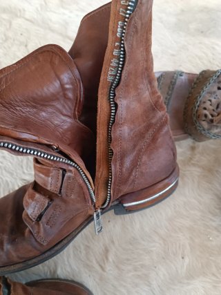 Botines piel A.S. 98