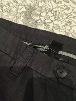 Pantalón chino CyA azul talla 66