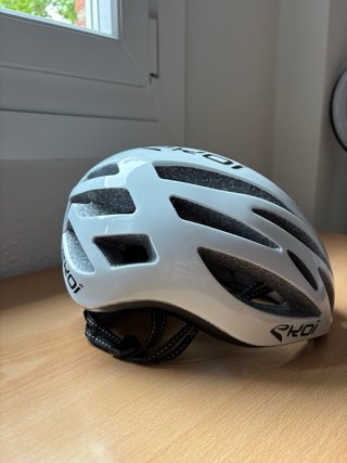 Casco ciclismo Ekoi blanco