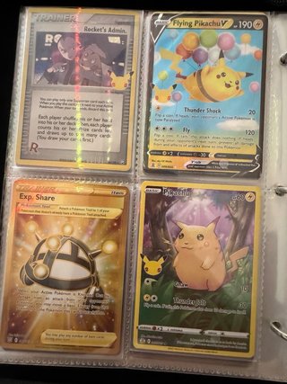 Cartas pokemon 25 aniversario