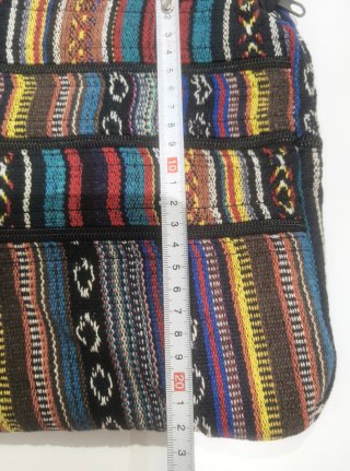 Bolso bandolera étnico multicolor