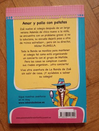 La banda de Zoe 1-4. Lote libros infantiles