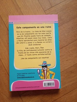 La banda de Zoe 1-4. Lote libros infantiles