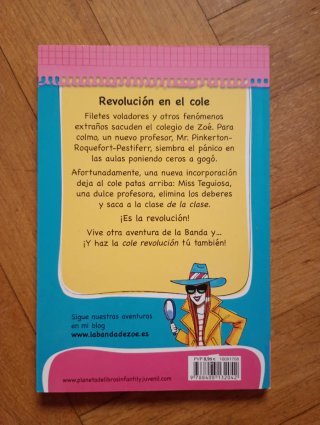 La banda de Zoe 1-4. Lote libros infantiles
