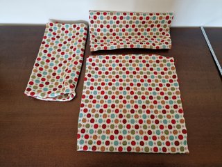 set 3 portacuscini cuscini