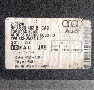Interior Audi A4 A5 S4 S5 RS4 RS5 Cabrio / Coupe