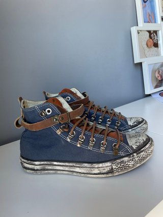 Converse Tejano Azul y Marrón