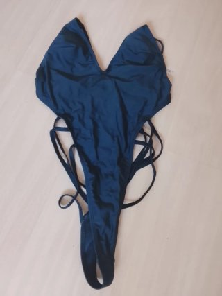 Bañador negrol con tiras talla xs/s