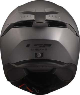 Casco Moto Integral LS2 StreamII Gris NUEVO TallaM
