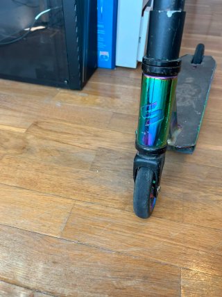 Scooter Diablo tabla color gasolina
