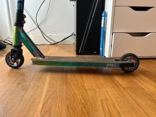 Scooter Diablo tabla color gasolina