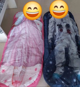 ReadyBed Saco de dormir astronauta y bailarina