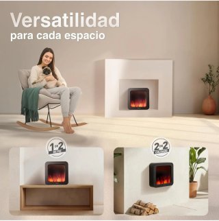 Chimenea Kaminio Eléctrica Llama 3D