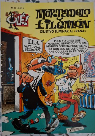 Mortadelo número 30 eliminar al rana 2006