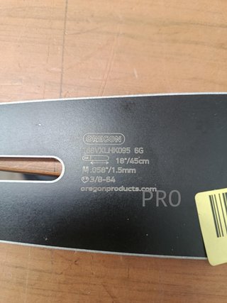 Oregon 188VXLHK095 Versacut Barra guía profesional para motosierra.