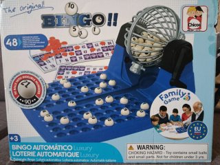 Bingo Automático Luxury - Juego Familiar