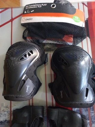 Protecciones adulto patinaje