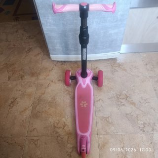 Patinete infantil 3 ruedas rosa