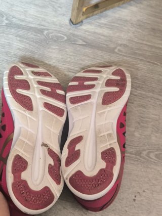 Zapatillas deportivas chica rosas asics