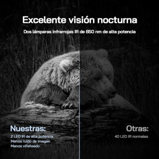 Cámara Caza WOLFANG Solar 4K 68MP Wi-Fi