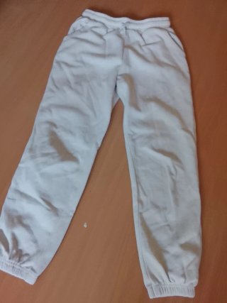 Pantalon Chándal blanco chica 12/13 años
