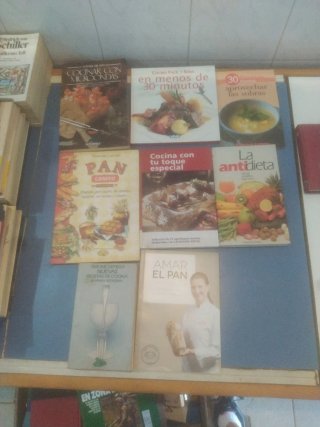 Libros de cocina y gastronomia