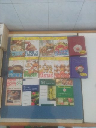 Libros de cocina y gastronomia