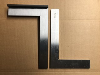 ESCUADRA LISA+C/SOMBRERO 250mm INOX DIN875/0 2P