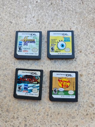 Lote 4 Juegos Nintendo DS: Narnia, Hannah Montana,