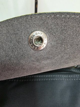 Borsa Longchamp M Grigio Antracite
