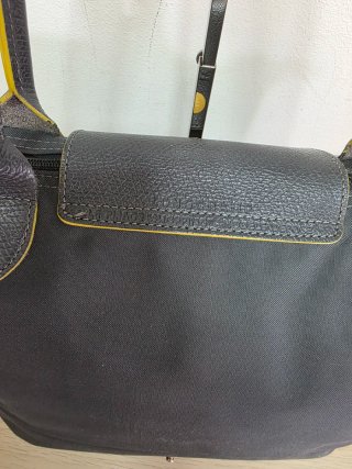 Borsa Longchamp M Grigio Antracite