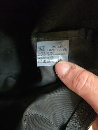 Borsa Longchamp M Grigio Antracite
