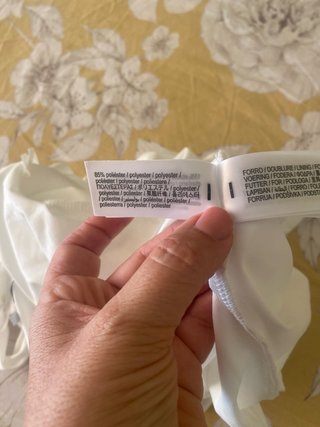 Vestito bianco elegante