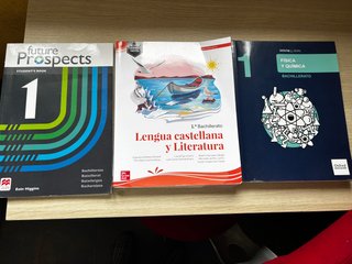 Libros primero de bachillerato