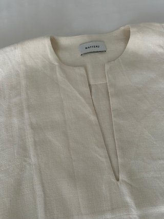 Chaleco Matteau color crema Talla Única