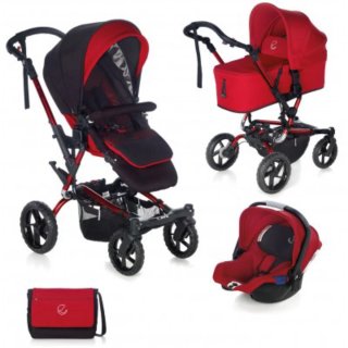 Trío Jane Crosswalk Rojo