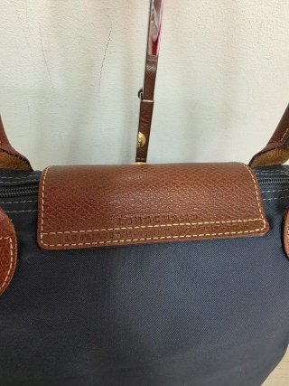 Borsa Longchamp Grigio Taglia M