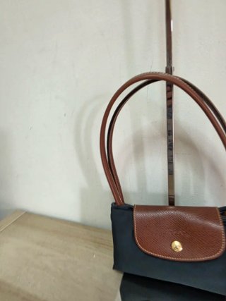 Borsa Longchamp Grigio Taglia M