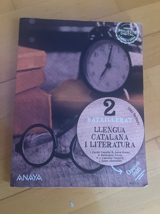 Llengua catalana i Literatura, 2 Batxillerat, I...