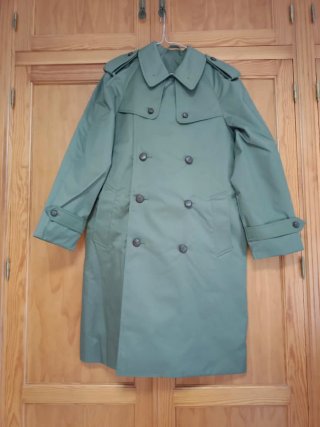 Gabardina militar vintage Talla L