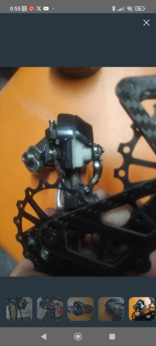 Desviador Shimano Ultegra Di2 RD-6870.